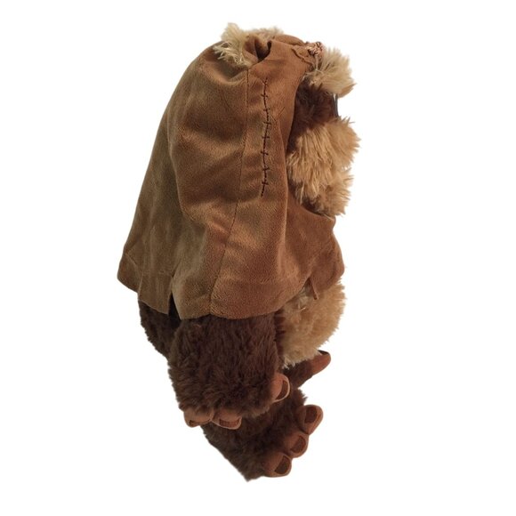Authentic Disney Store Star Wars Ewok Wicket Plush 12" Stuffed Animal Toy - Picture 3 of 9
